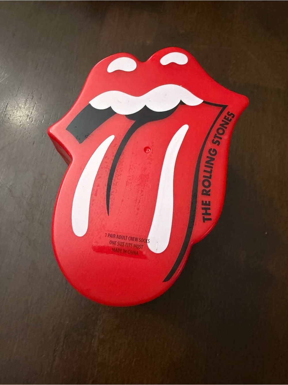 The Rolling Stones Socks In Tin